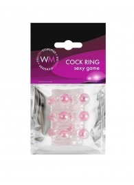 Прозрачная сквозная насадка на пенис с цветными шариками - Erowoman-Eroman - в Красноярске купить с доставкой Прозрачная сквозная насадка на пенис с цветными шариками - Erowoman-Eroman - в Красноярске купить с доставкой