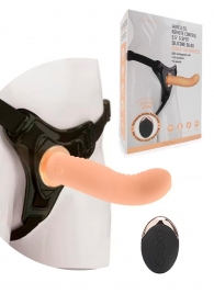 Женский вибрострапон со съемной насадкой и пультом ДУ - Erokay - купить с доставкой в Красноярске