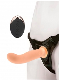 Женский вибрострапон со съемной насадкой и пультом ДУ - Erokay - купить с доставкой в Красноярске