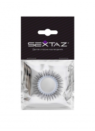 Круглое эрекционное кольцо с «ресничками» - Sextaz - в Красноярске купить с доставкой