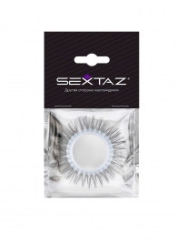 Круглое эрекционное кольцо с длинными «ресничками» - Sextaz - в Красноярске купить с доставкой