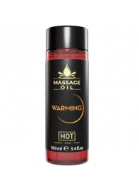 Массажное масло с согревающим эффектом Massage Oil Warming - 100 мл. - HOT - купить с доставкой в Красноярске