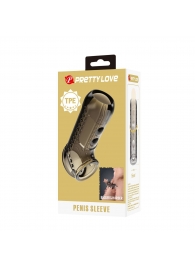 Дымчатая насадка на пенис Farrel - Baile - в Красноярске купить с доставкой