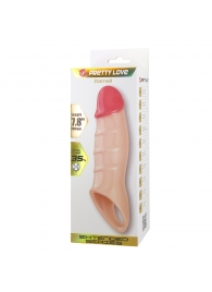 Телесная удлиняющая насадка на пенис Darnel - Baile - в Красноярске купить с доставкой