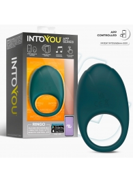 Зеленое интерактивное виброкольцо Ringo - Intoyou - в Красноярске купить с доставкой