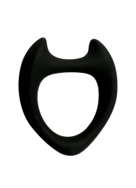 Черное эрекционное кольцо с рожками Wooomy Toro M - Adrien Lastic - в Красноярске купить с доставкой