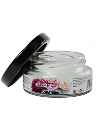 Массажная свеча «Цветущий пион» - 50 мл. - SGAN - купить с доставкой в Красноярске