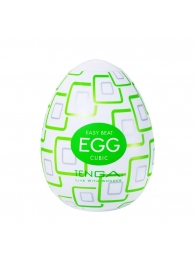 Мастурбатор-яйцо Tenga Egg Cubic - Tenga - в Красноярске купить с доставкой