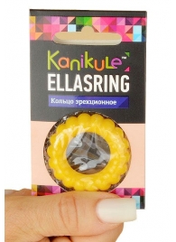 Цветное рельефное эрекционное кольцо Ellasring - Sitabella - в Красноярске купить с доставкой