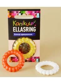 Цветное рельефное эрекционное кольцо Ellasring - Sitabella - в Красноярске купить с доставкой