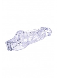 Прозрачная насадка-удлинитель Length Enhancer с подхватом - 16 см. - NMC - в Красноярске купить с доставкой