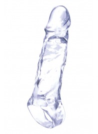 Прозрачная насадка-удлинитель Length Enhancer с подхватом - 16 см. - NMC - в Красноярске купить с доставкой