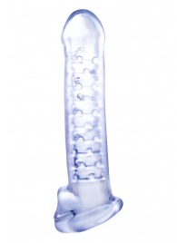 Прозрачная насадка-удлинитель Stretchy Touch - 18 см. - NMC - в Красноярске купить с доставкой