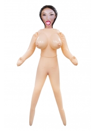 Телесная надувная секс-кукла с пышным бюстом - NMC - в Красноярске купить с доставкой