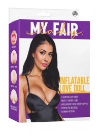 Телесная надувная секс-кукла с 3 любовными отверстиями - NMC - в Красноярске купить с доставкой