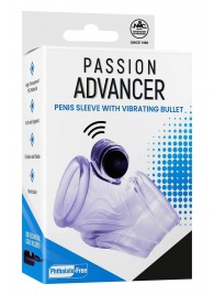 Прозрачная насадка на член Passion Advancer - NMC - в Красноярске купить с доставкой