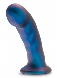 Синяя насадка-фаллоимитатор Rebellion 5.75 Inch Pegging Dildo - 14,6 см. - Blush Novelties - купить с доставкой в Красноярске