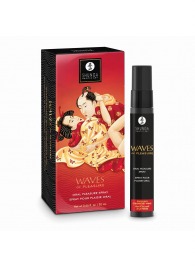 Оральный спрей Waves of Pleasure с ароматом клубники и шампанского - 20 мл. - Shunga - купить с доставкой в Красноярске