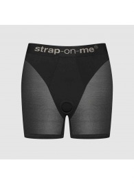 Трусики-шорты для фиксации насадок Strap-on-me Harness Lingerie Halo - size XL - Strap-on-me - купить с доставкой в Красноярске