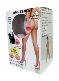 Надувная секс-кукла Angelina 3D - Boys of Toys - в Красноярске купить с доставкой