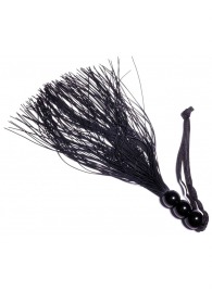 Черная силиконовая плетка - 25,4 см. - Boys of Toys - купить с доставкой в Красноярске