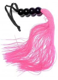Розовая силиконовая плеть - 35,5 см. - Boys of Toys - купить с доставкой в Красноярске
