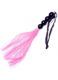 Розовая силиконовая плеть - 35,5 см. - Boys of Toys - купить с доставкой в Красноярске