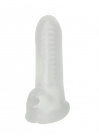 Белый фаллоудлинитель Striker - 13,5 см. - Lola Games - в Красноярске купить с доставкой