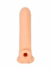 Телесный фаллоудлинитель Titan - 16,5 см. - Lola Games - в Красноярске купить с доставкой