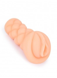 Телесный мастурбатор-вагина с вибропулей и эрекционными кольцами в комплекте - Sexy Girl - в Красноярске купить с доставкой