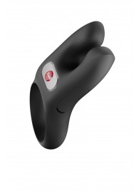 Черное эрекционное виброкольцо Nos - Fun Factory - в Красноярске купить с доставкой