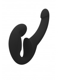 Черный безремневой страпон Share Lite - Fun Factory - купить с доставкой в Красноярске