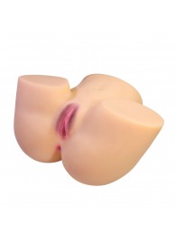 Телесный мастурбатор Liora с 2 любовными тоннелями - Baile - в Красноярске купить с доставкой