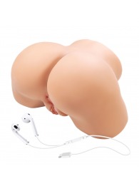 Телесный мастурбатор Olivia с 2 любовными отверстиями - Baile - в Красноярске купить с доставкой