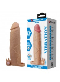 Телесная насадка на пенис Xerxes - 22 см. - Baile - в Красноярске купить с доставкой