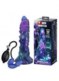 Фиолетовый яйцеродящий фаллоимитатор Duskwalker Sentinal на присоске - 22,4 см. - Baile - купить с доставкой в Красноярске