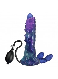 Фиолетовый яйцеродящий фаллоимитатор Duskwalker Sentinal на присоске - 22,4 см. - Baile - купить с доставкой в Красноярске