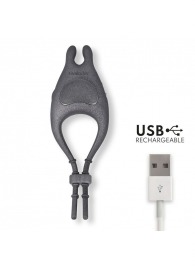 Черное эрекционное виброкольцо с управлением через приложение - Oninder - в Красноярске купить с доставкой