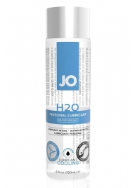 Охлаждающий лубрикант на водной основе JO Personal Lubricant H2O COOLING - 120 мл. - System JO - купить с доставкой в Красноярске