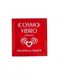 Пробник женского стимулирующего лубриканта на силиконовой основе Cosmo Vibro - 3 гр. - Биоритм - купить с доставкой в Красноярске