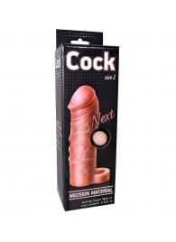 Фаллоудлинитель с кольцом COCK size L - 16,5 см. - LOVETOY (А-Полимер) - в Красноярске купить с доставкой