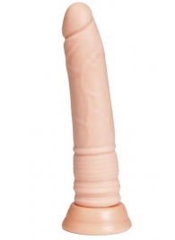 Телесный фаллоимитатор A-toys с присоской - 22 см. - A-toys купить с доставкой в интернет-магазине Orgasmix в Красноярске Телесный фаллоимитатор A-toys с присоской - 22 см. - A-toys