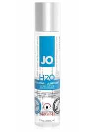 Возбуждающий лубрикант на водной основе JO Personal Lubricant H2O Warming - 30 мл. - System JO - купить с доставкой в Красноярске