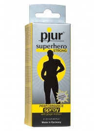 Спрей-пролонгатор длительного действия pjur SUPERHERO Strong Spray - 20 мл. - Pjur - купить с доставкой в Красноярске