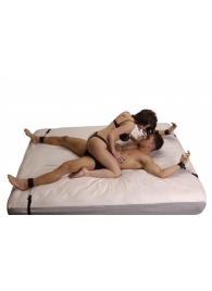 Бондаж для фиксации на кровати Frisky Bedroom Restraint Kit - XR Brands - купить с доставкой в Красноярске