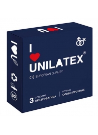 Ультрапрочные презервативы Unilatex Extra Strong - 3 шт. - Unilatex - купить с доставкой в Красноярске