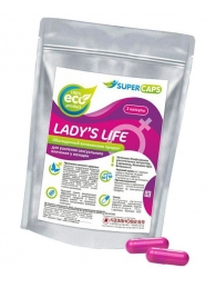 Возбуждающие капсулы Ladys Life - 2 капсулы (0,35 гр.) - SuperCaps - купить с доставкой в Красноярске