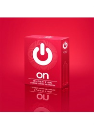 Супертонкие презервативы ON) Super Thin - 3 шт. - ON) - купить с доставкой в Красноярске