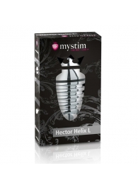 Анальный плаг для электростимуляции Hector Helix Buttplug L - 11,5 см. - MyStim - купить с доставкой в Красноярске