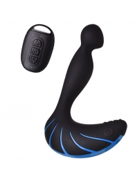 Чёрно-синий массажер простаты Erotist Third - Erotist Adult Toys - в Красноярске купить с доставкой